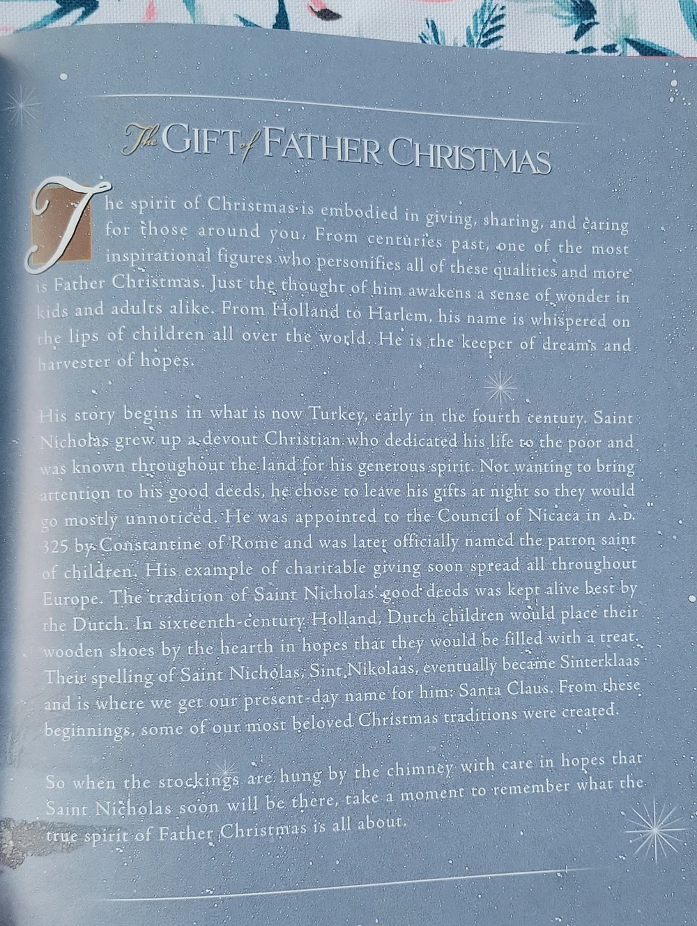🌺3 For $10 The Gift Of Father Christmas: Stories & Tradituins Of St Nicholas